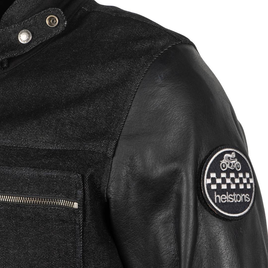 Helstons Winston Motorcycle Leather Jacket black 4XL Figure 2