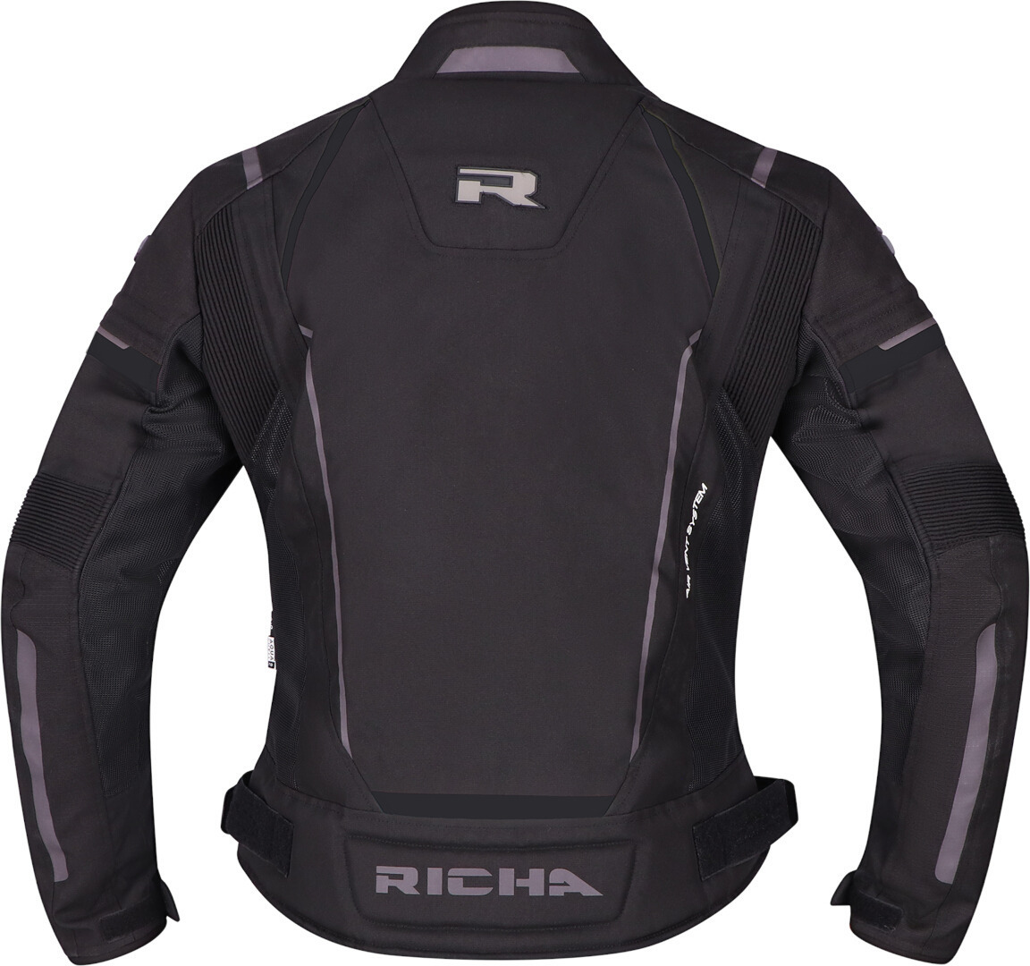 Richa Airstream 3 waterproof Ladies Motorcycle Textile Jacket black S Figure 3