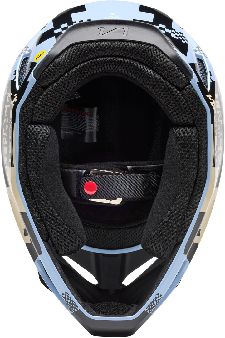 FOX V1 Digi Image Motocross Helm hellblau L (59/60) Abbildung 2