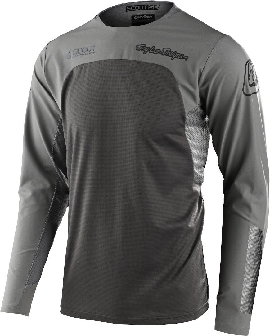 Troy Lee Designs Scout SE Systems Motocross Jersey dunkelgrau/hellgrau XXL Abbildung 1