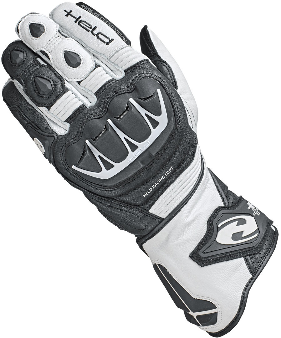Held Evo-Thrux II Motorcykel handsker Sort/hvid 9 Figur 1