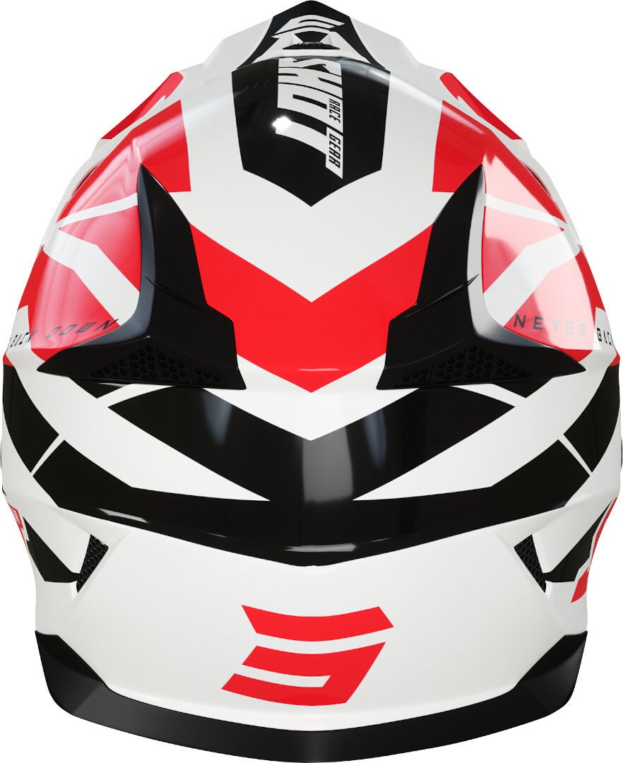 Shot Pulse Revenge Casco motocross nero/bianco/rosso S (55/56) Figura 2