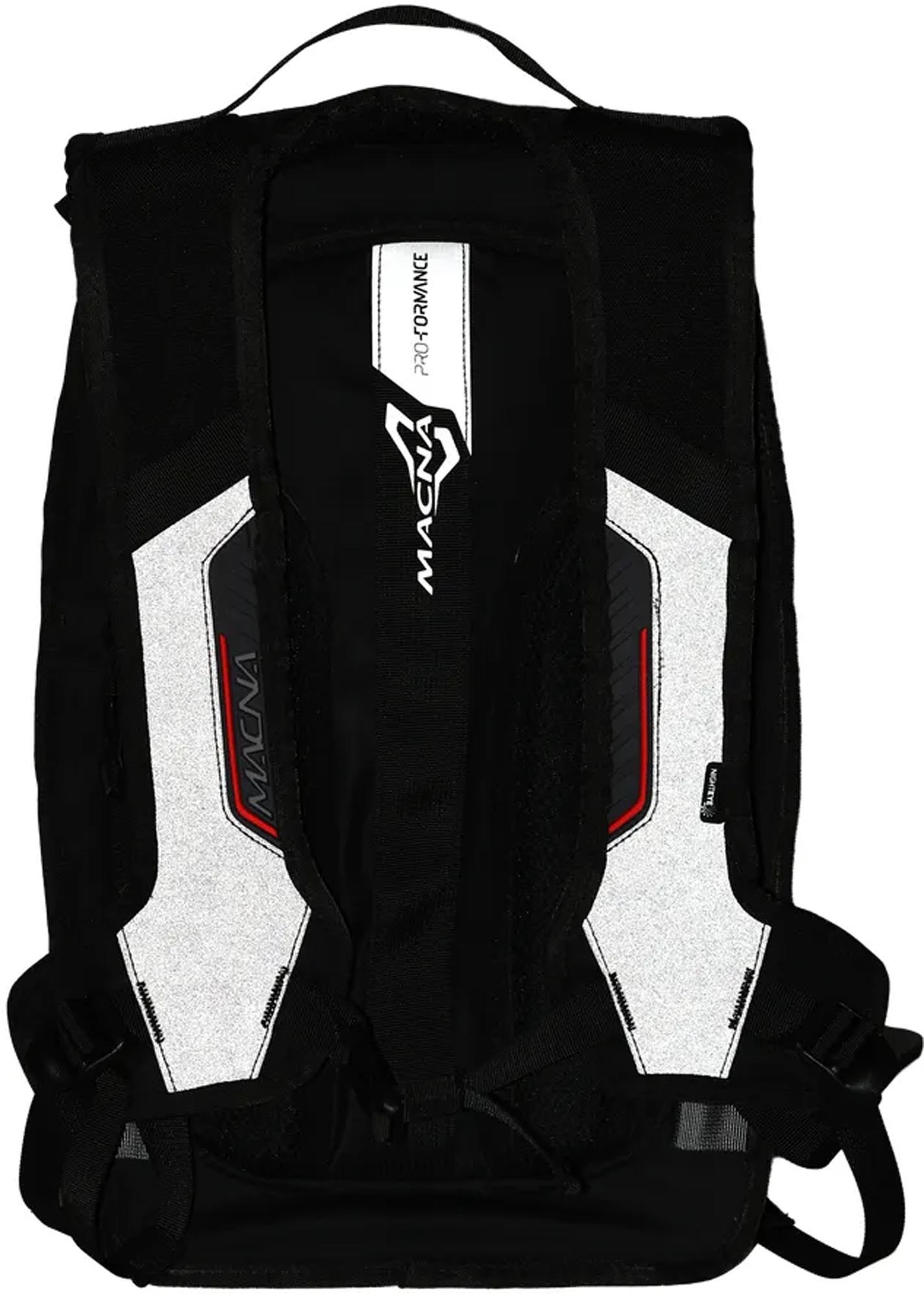 Macna Formance Rucsac impermeabil Negru/Alb/Roșu Figura 3
