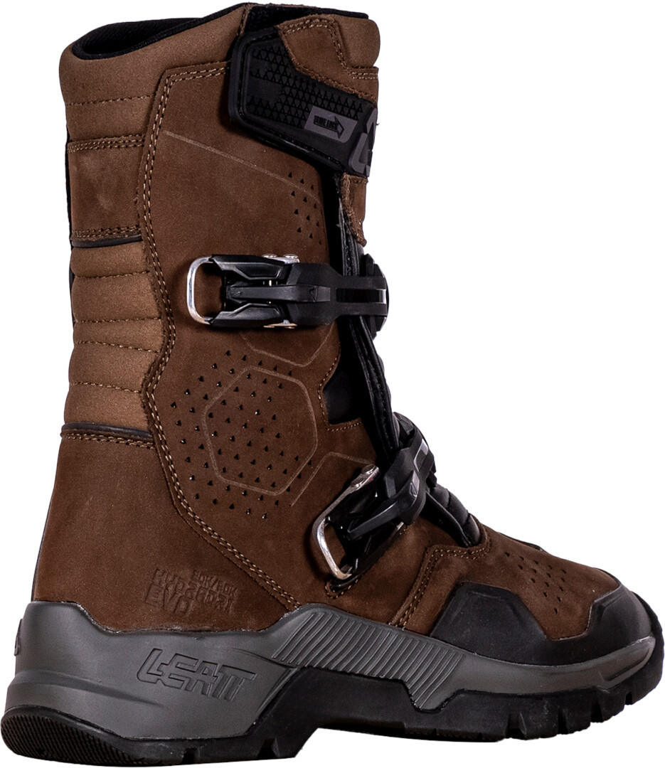 Leatt ADV Hydradri 7.5 Short Bottes de moto imperméables Marron 42 Figure 4