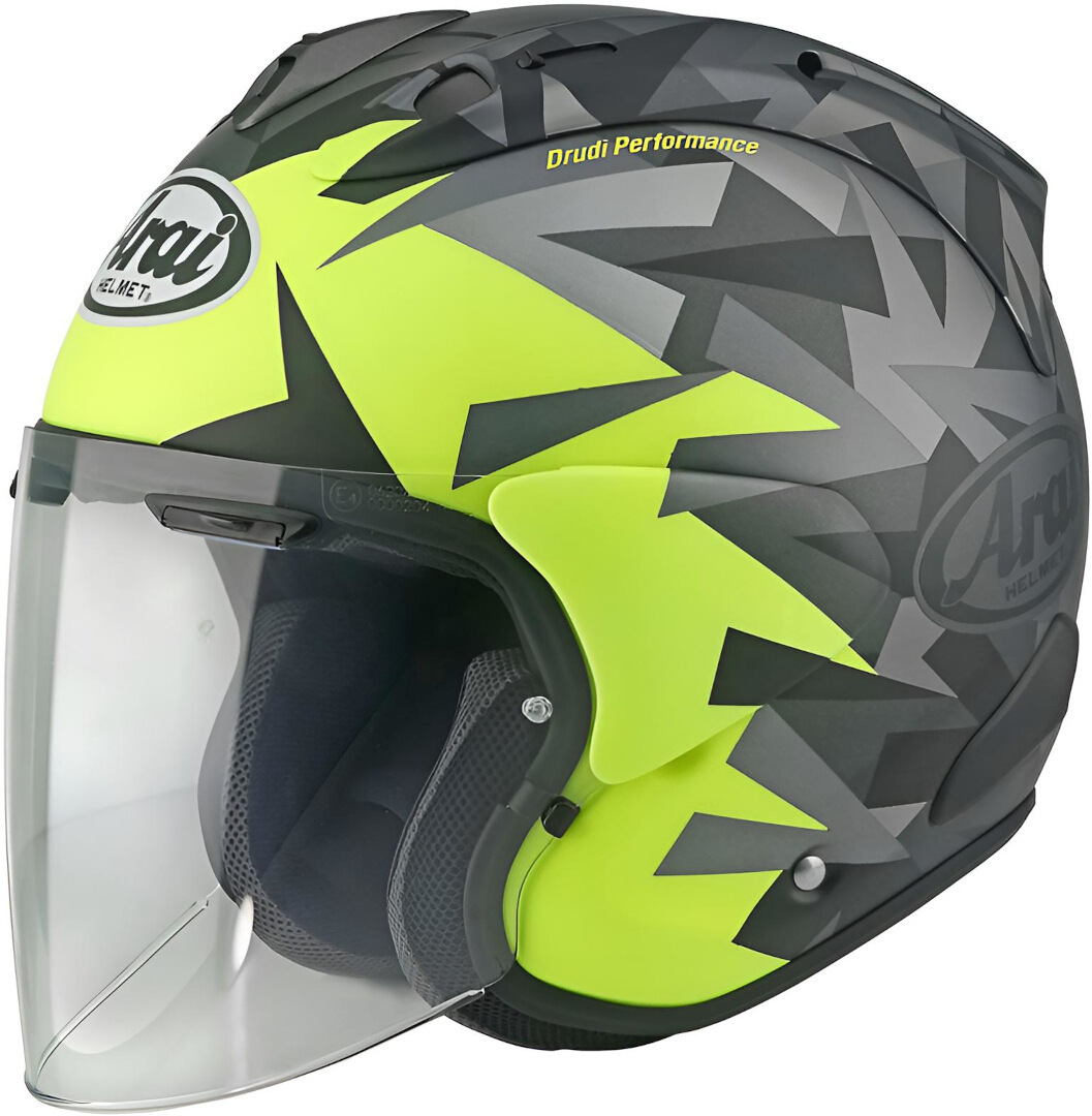 Arai SZ-R EVO Mimesis Cască cu reacție negru/gri/galben M (57/58) Figura 1