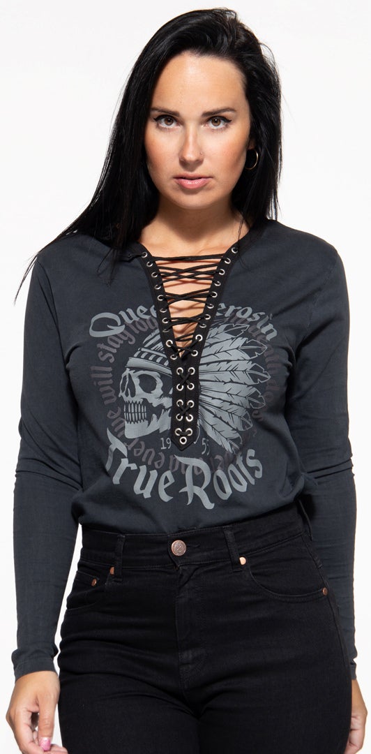 Queen Kerosin Indian Rider Queen Damer Longsleeve S Figur 4