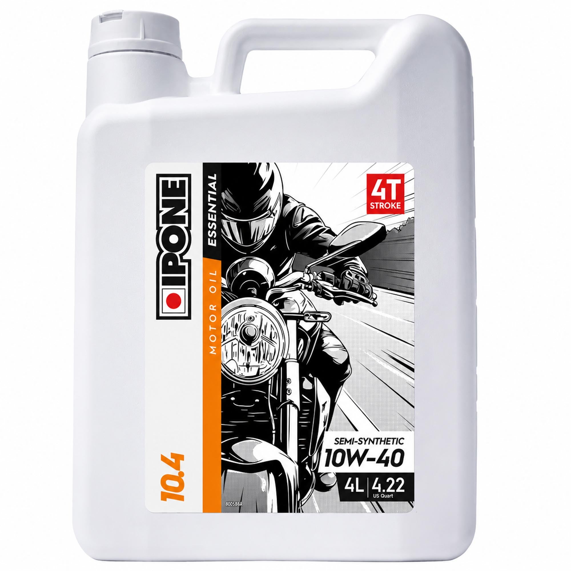 IPONE 10.4 10W-40 Motoröl 4 Liter Abbildung 1