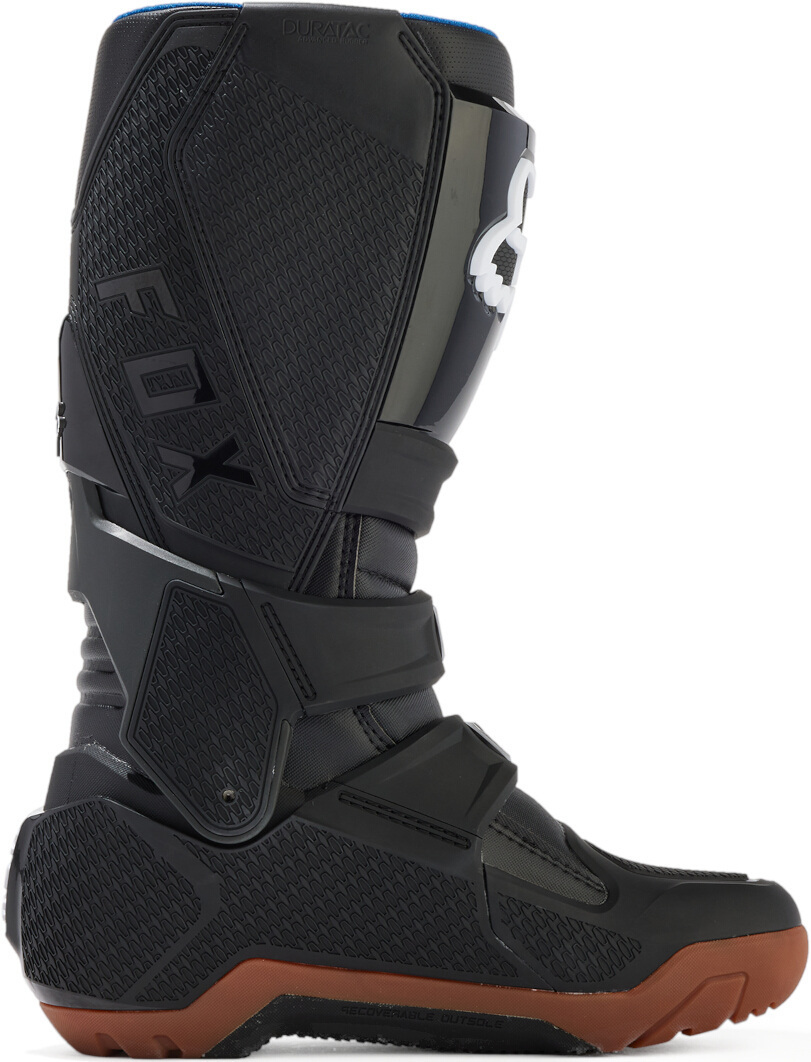 FOX Motion X Bottes de motocross imperméables noir/marron 9 Figure 3