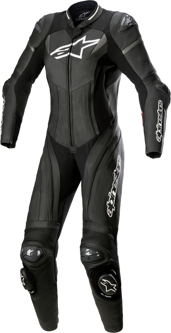 Alpinestars Stella GP Plus Costum de piele de motocicletă într-o singură piesă pentru doamne alb/negru 40 Figura 1