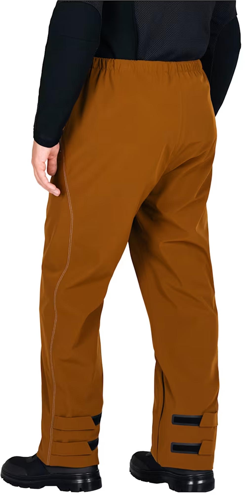 Knox Impass Unisex Motorcycle Rain Pants brown S Figure 2