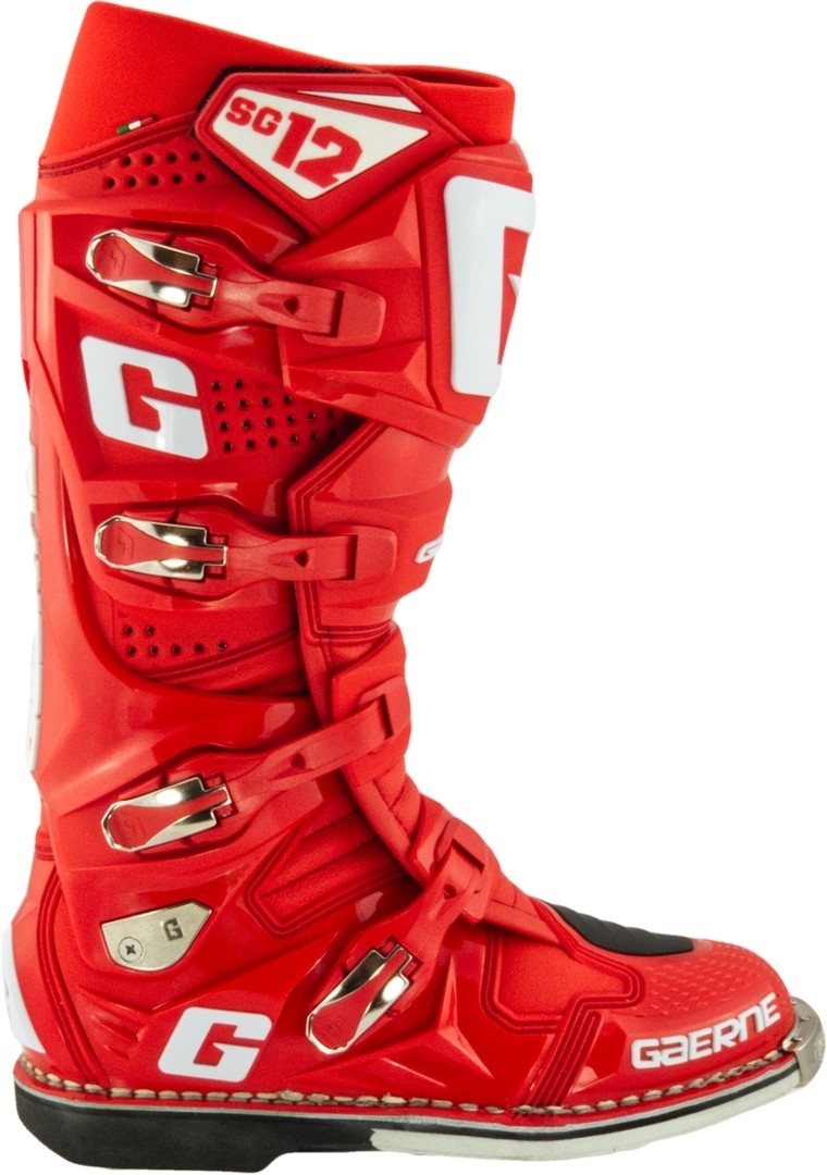 Gaerne SG-12 Motocross Boots red/white/black 43 Figure 5