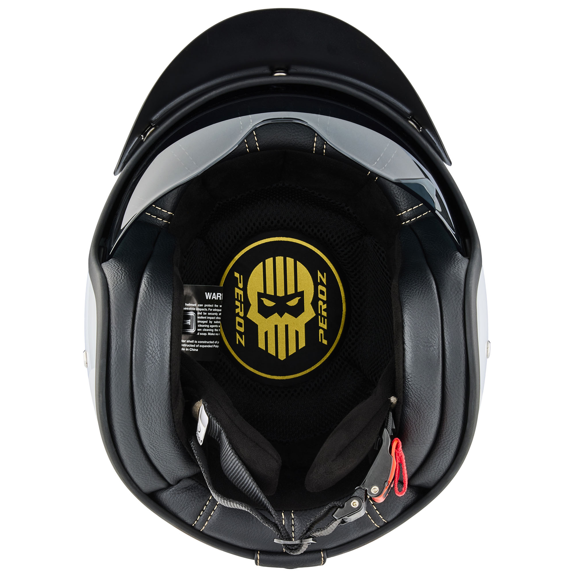 Peroz Filus Open-Face Helmet white metallic L Figure 6