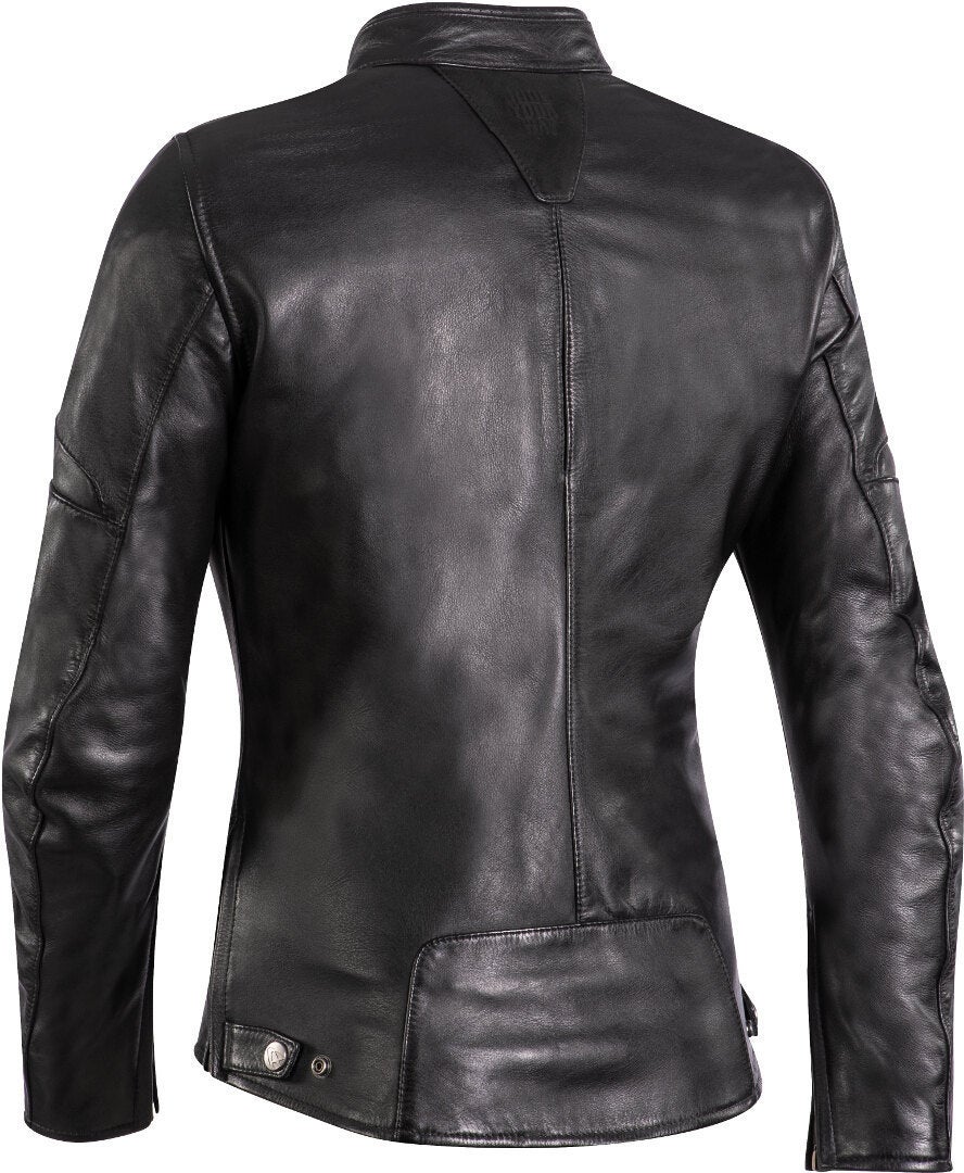 Ixon Cranky Damen Motorrad Lederjacke schwarz S Abbildung 2