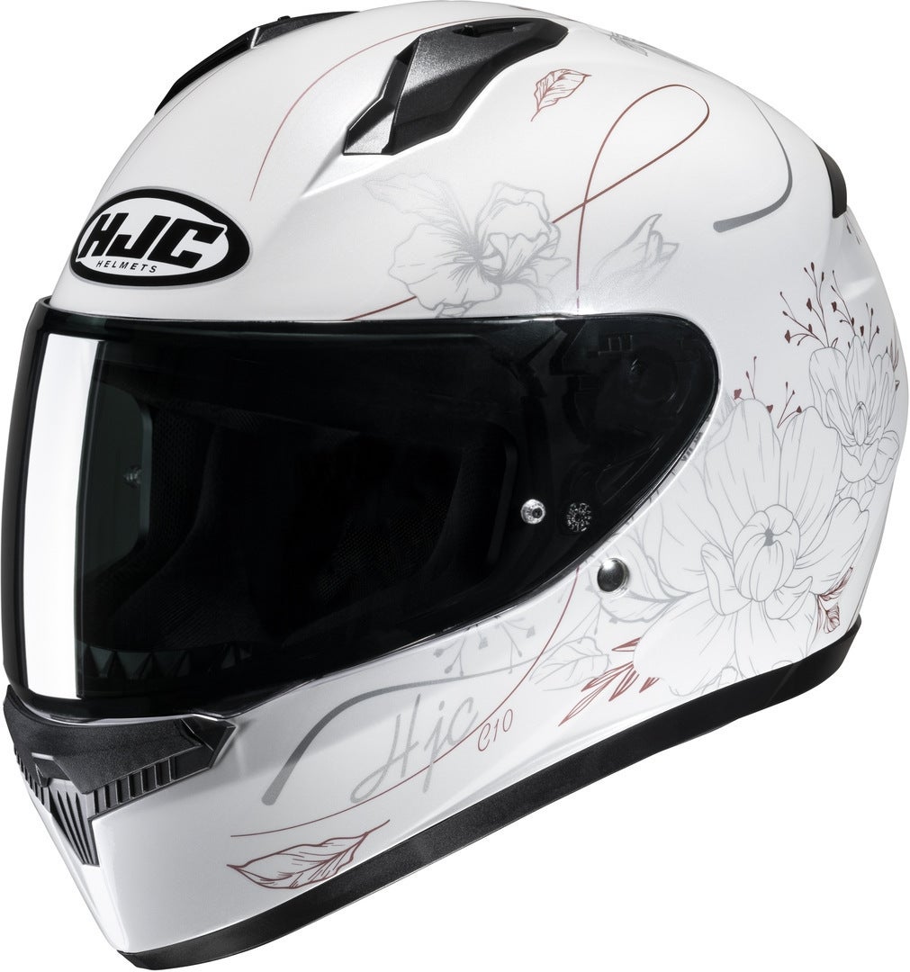 HJC C10 Epik Damehjelm hvid/pink S (55/56) Figur 1