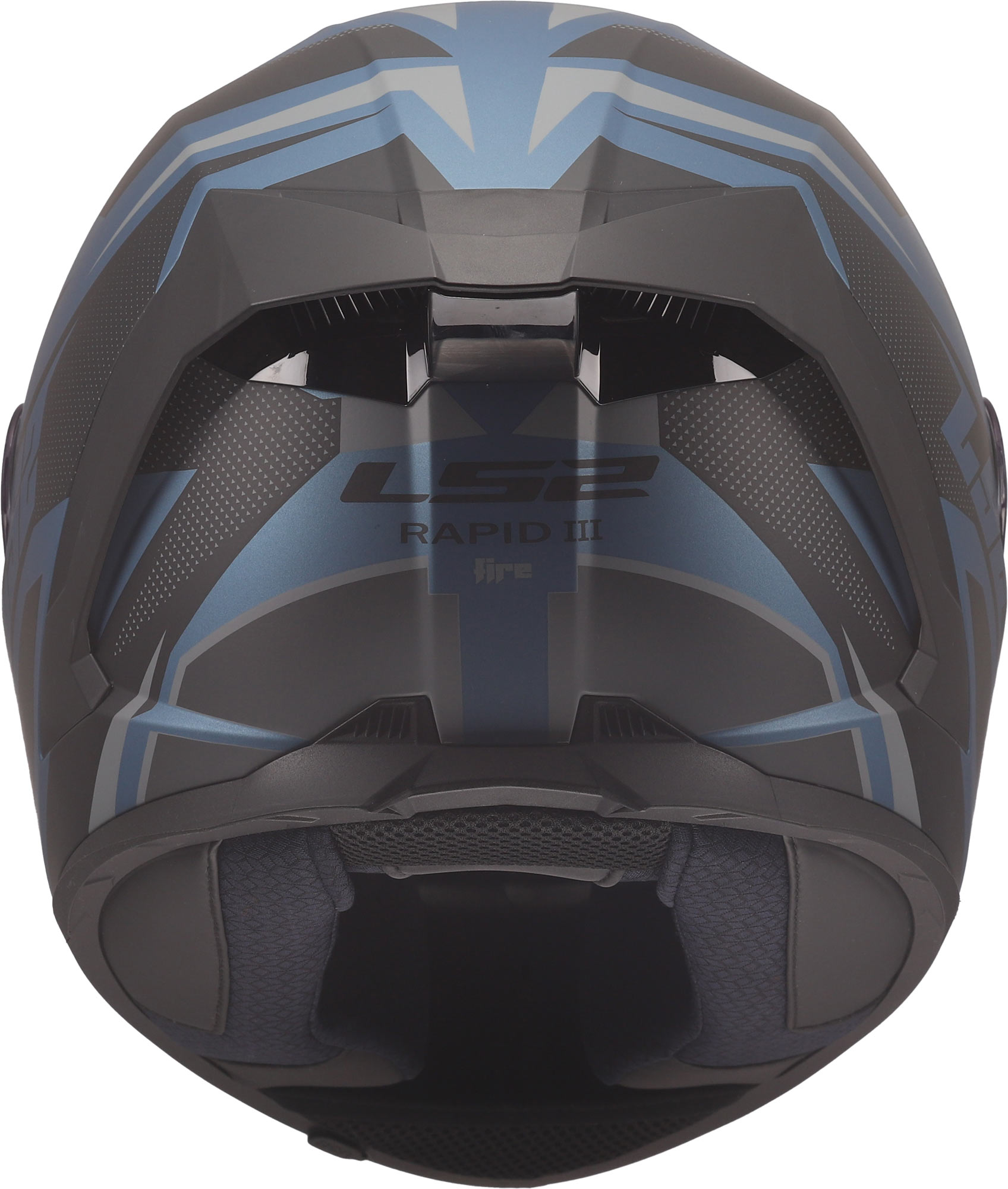 LS2 FF820 Rapid III Xtrem Helm schwarz/blau L (59/60) Abbildung 8