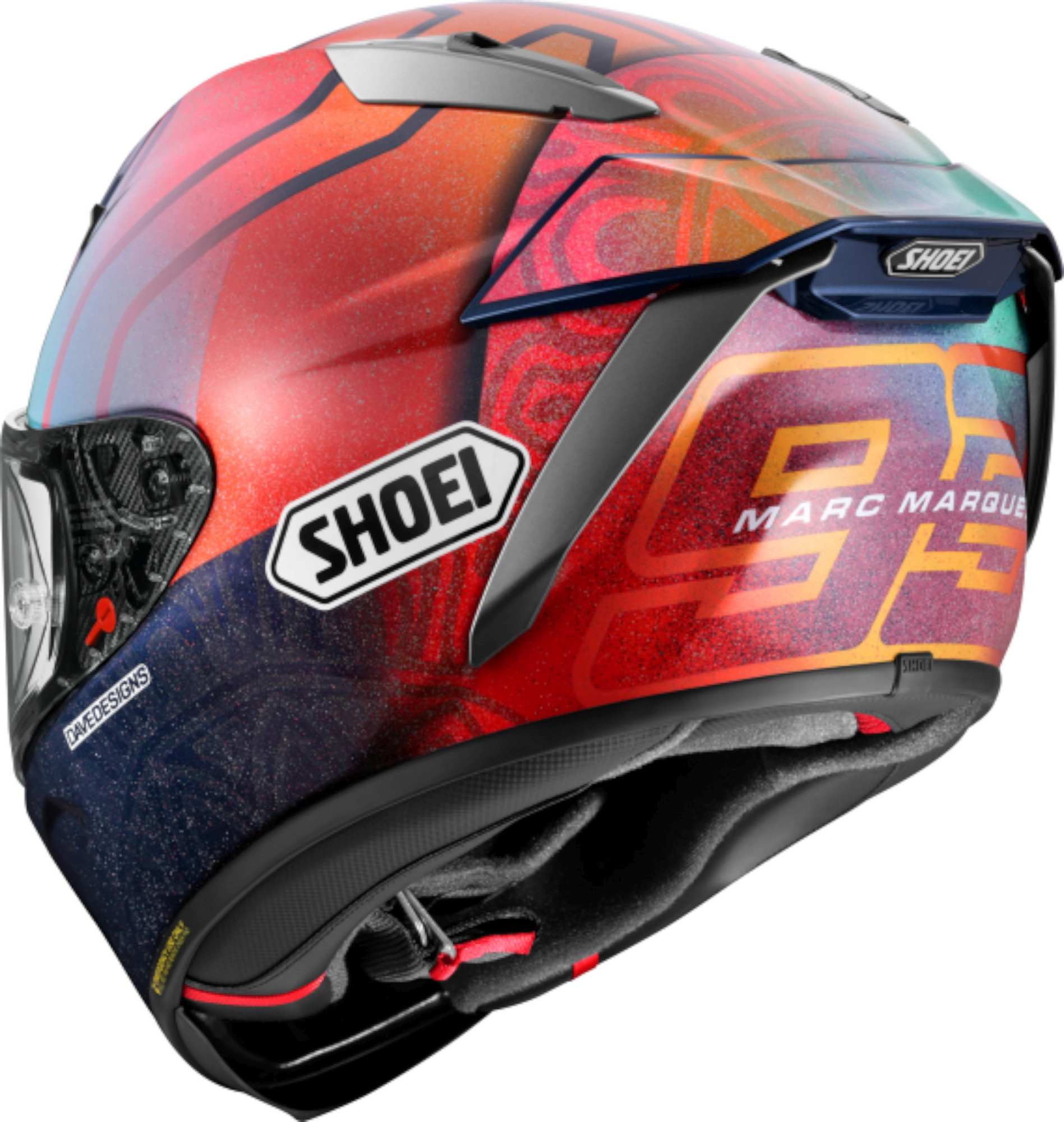 Shoei X-SPR PRO Marquez Holi Helmet S (55/56) Figure 2