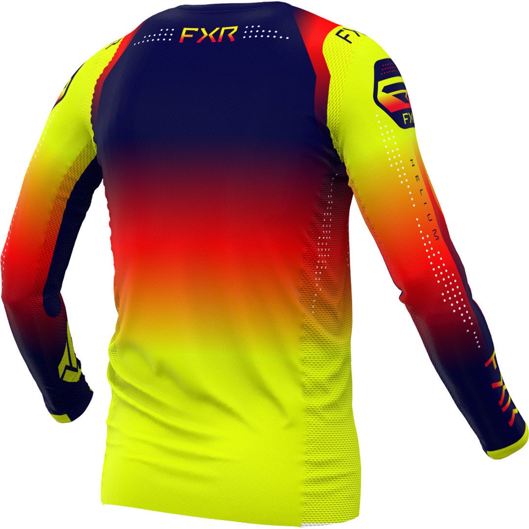 FXR Helium 2024 Motocross Jersey dark blue/yellow/red L Figure 2