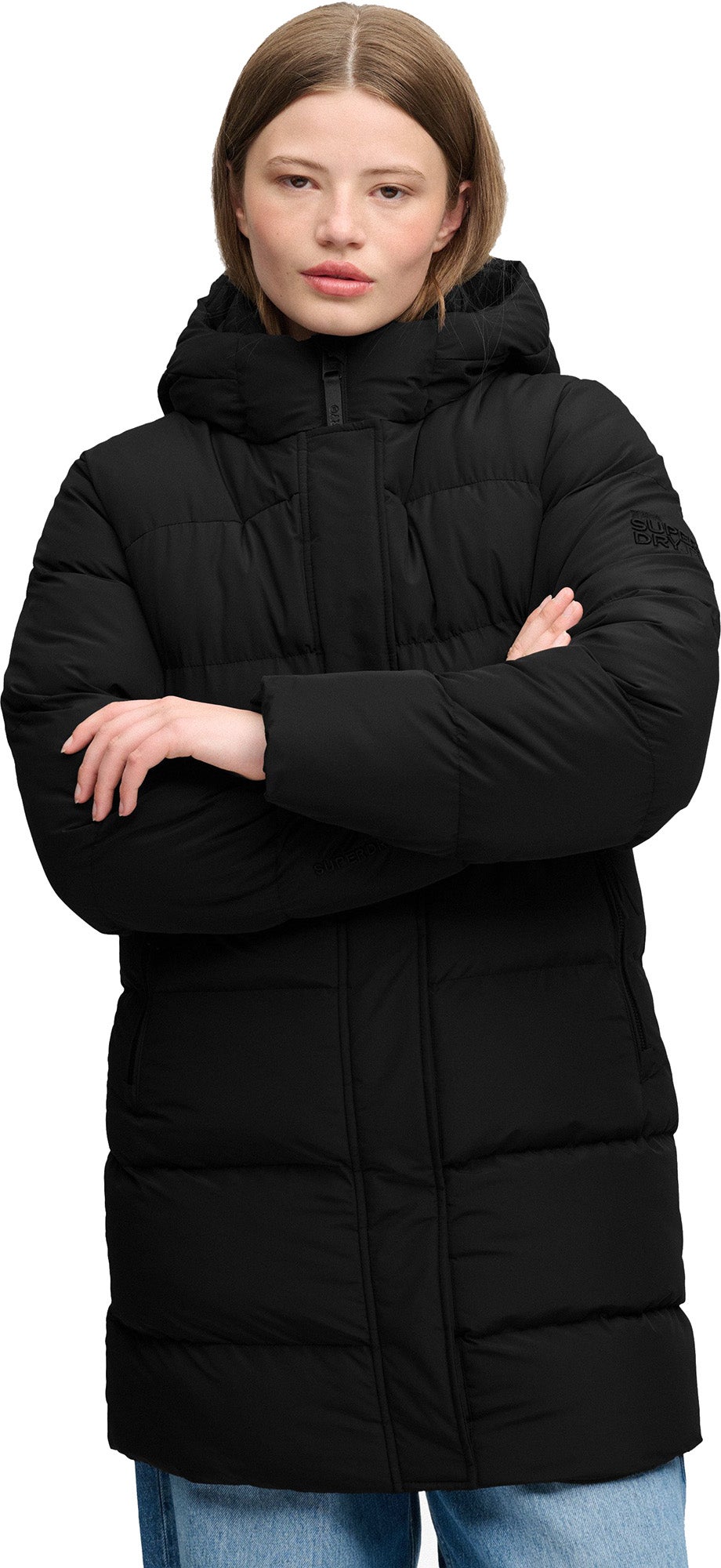 Superdry & Co Sporty Ladies Quilted Jacket black XS Figure 4