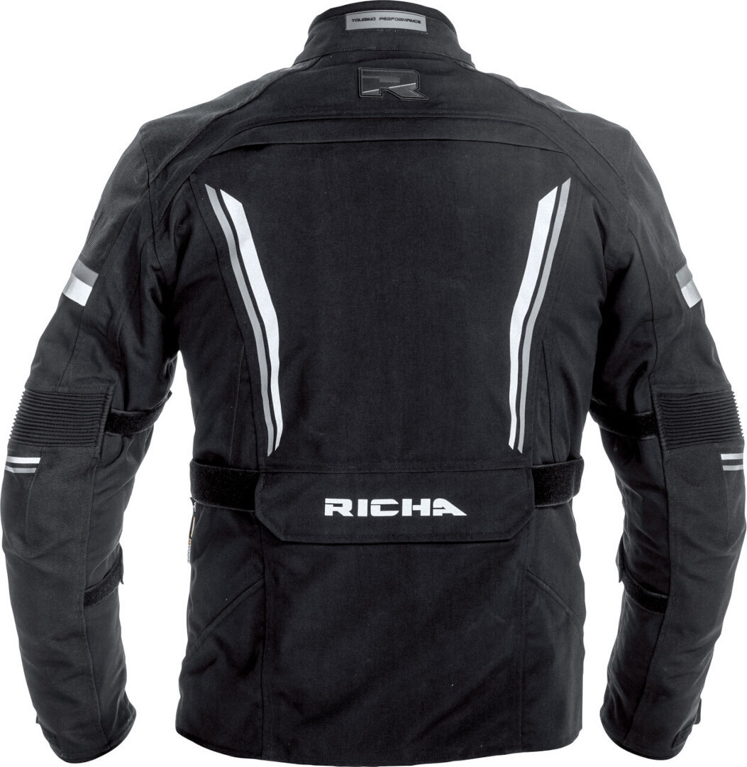 Richa Infinity 2 Pro Motorcycle Textile Jacket black/white 6XL Figure 2