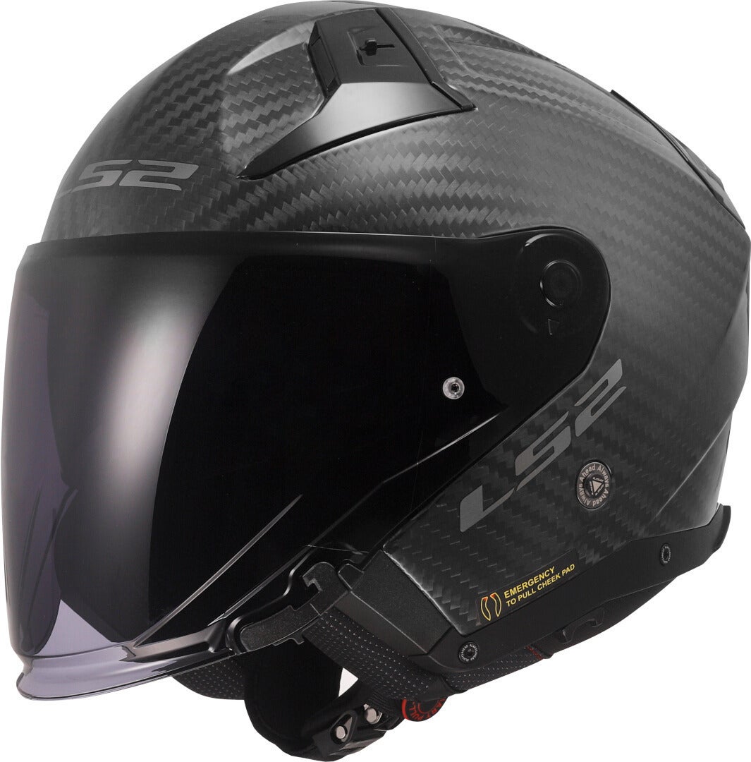 LS2 OF603 Infinity II Carbon Jet Helmet-image-872030274