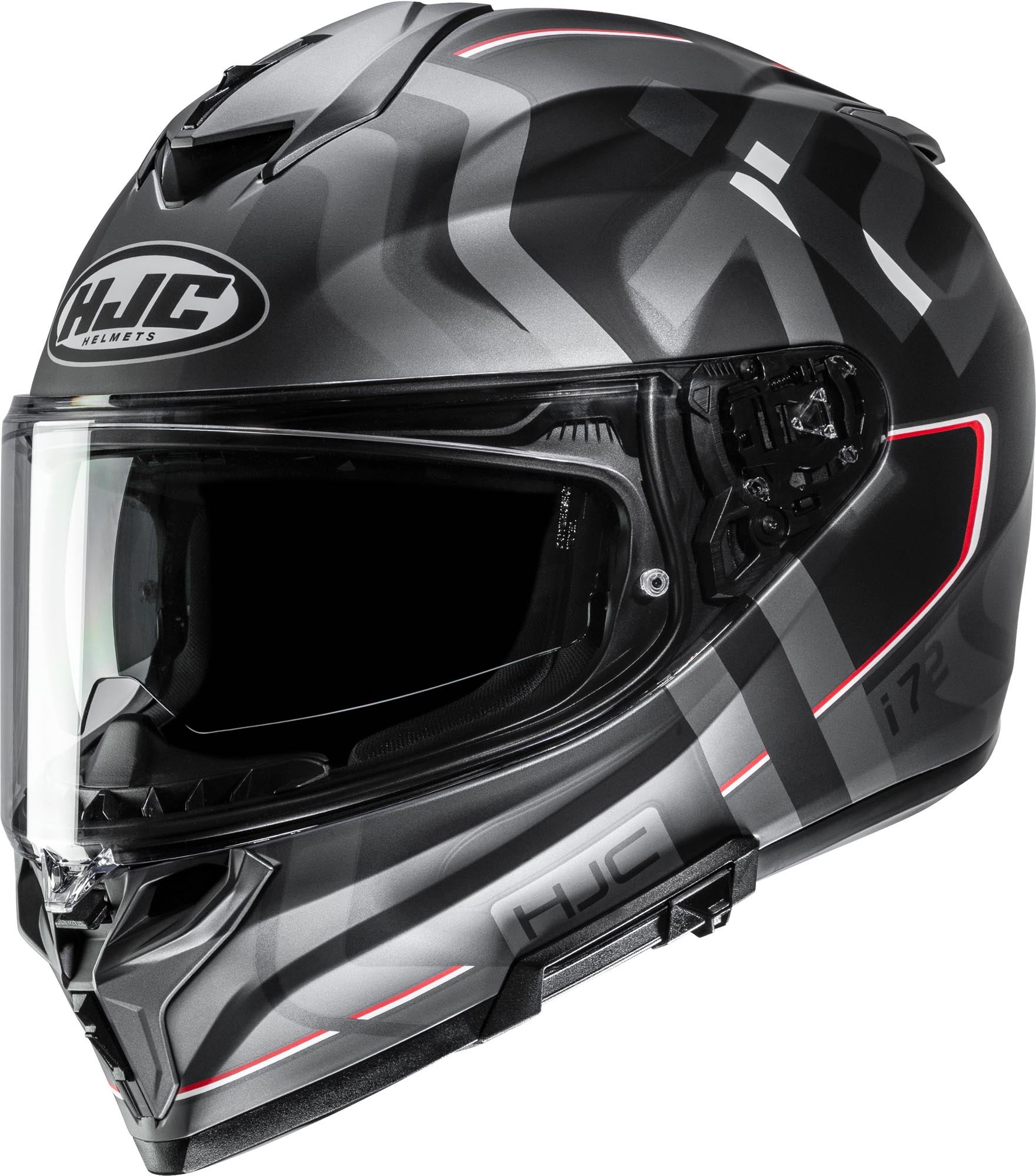 HJC i72 Tala Helmet black/grey/red S (55/56) Figure 1