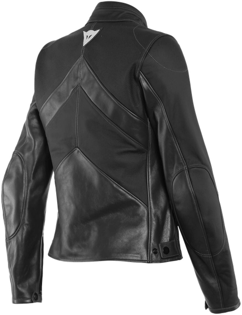 Dainese Santa Monica Perforierte Damen Motorrad Lederjacke schwarz 48 Abbildung 2
