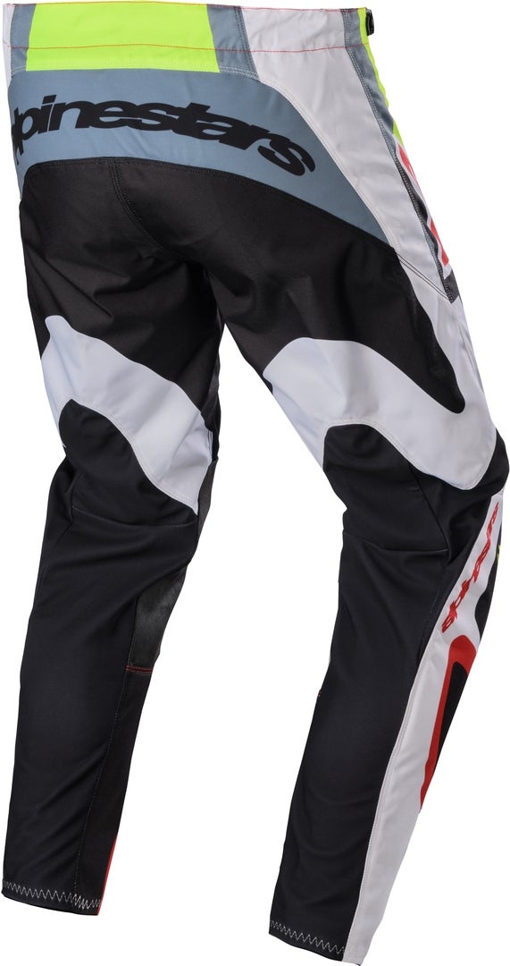 Alpinestars Fluid Agent Motocross bukser sort/gul/rød 34 Figur 2