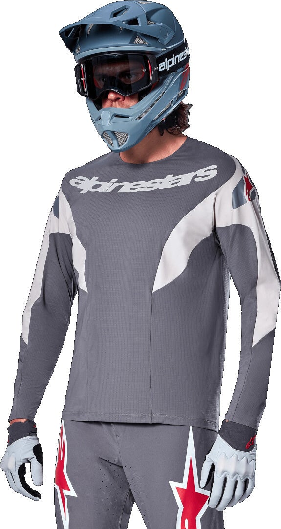 Side view of Alpinestars A-Supra Race Long Sleeve Jersey