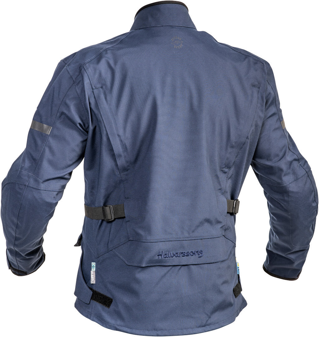 Side view of Halvarssons Gruven waterproof Motorcycle Textile Jacket