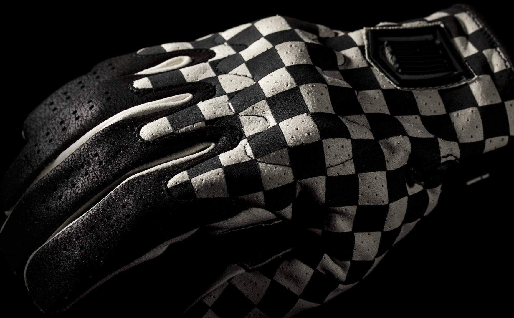 Icon Airform Slabtown Checkered gants de moto perforés L Figure 4