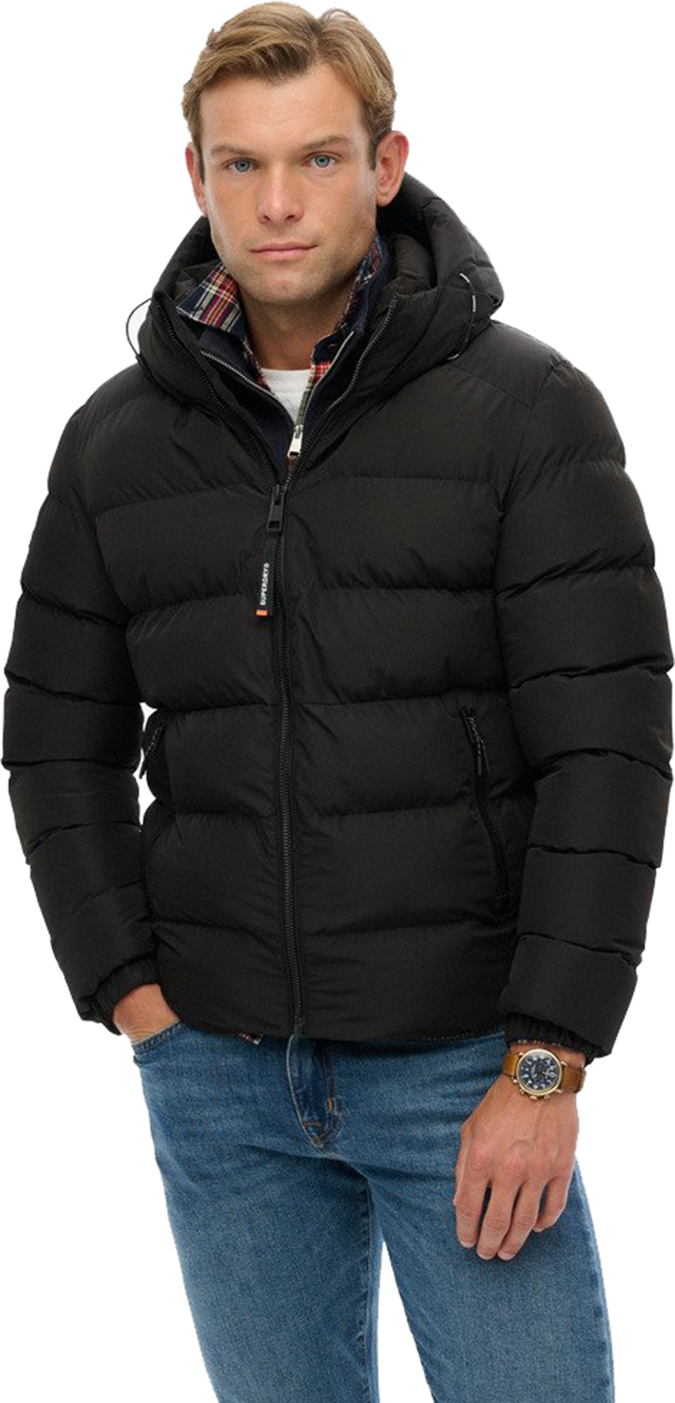 Superdry & Co Sport pufferjakke Sort M Figur 6