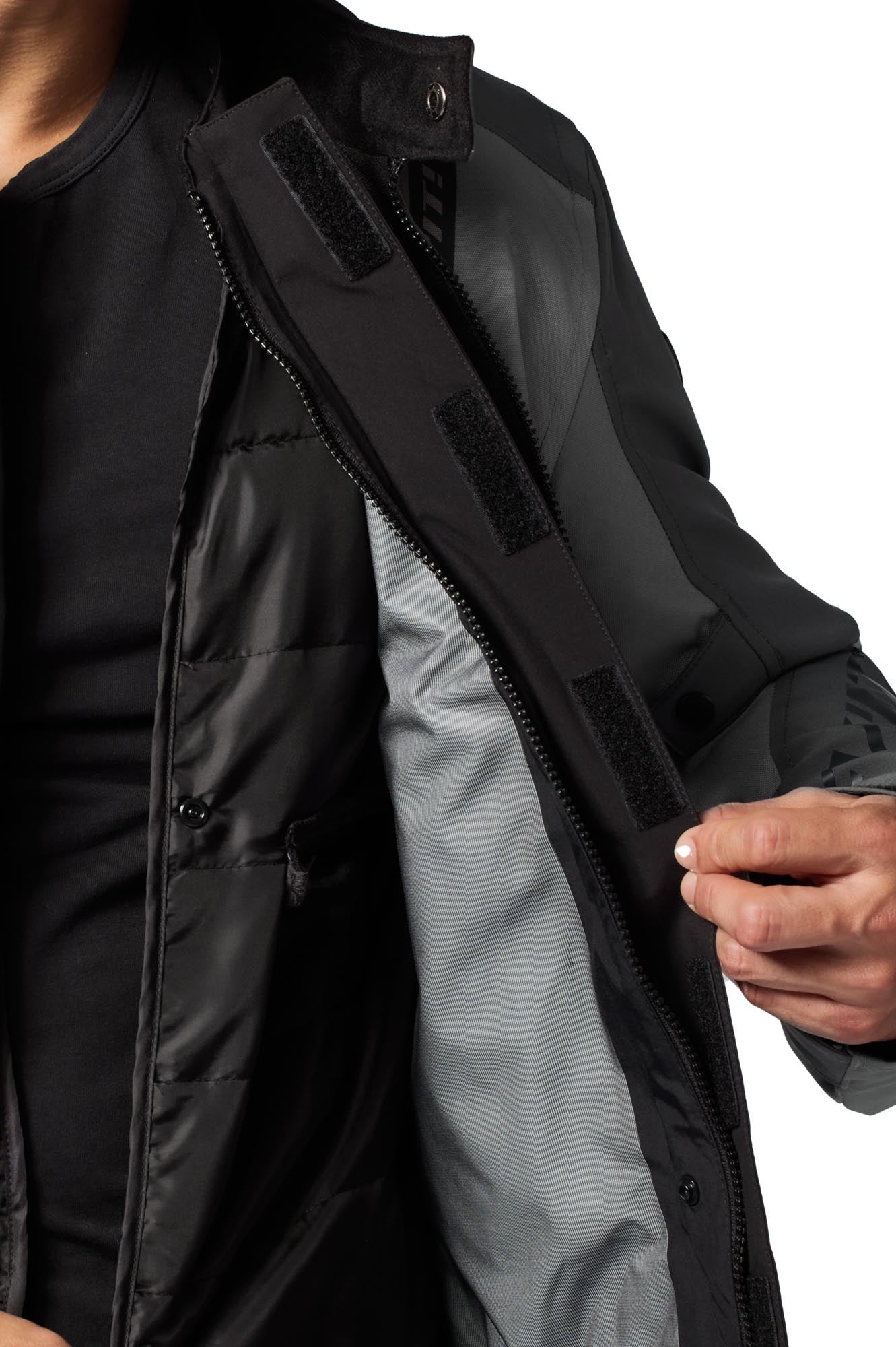 Revit Venator H2O waterproof Motorcycle Textile Jacket grey/light grey 2XL Figure 9