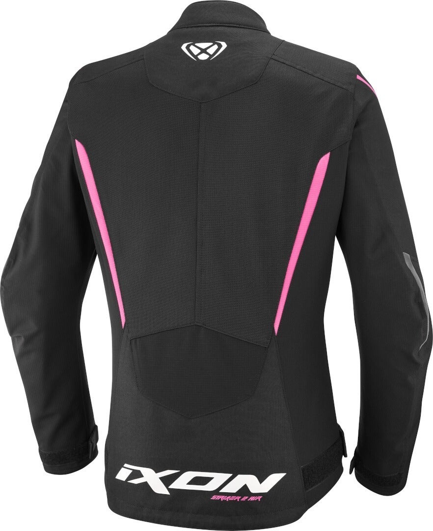 Ixon Striker 2 Air WP imperméable dames moto textile veste noir/rose S Figure 2