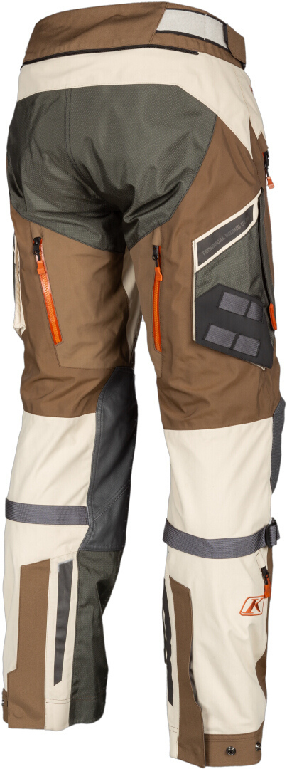 Klim Badlands Pro 2023 Motorrad Textilhose braun/sand Lang 36 Abbildung 6