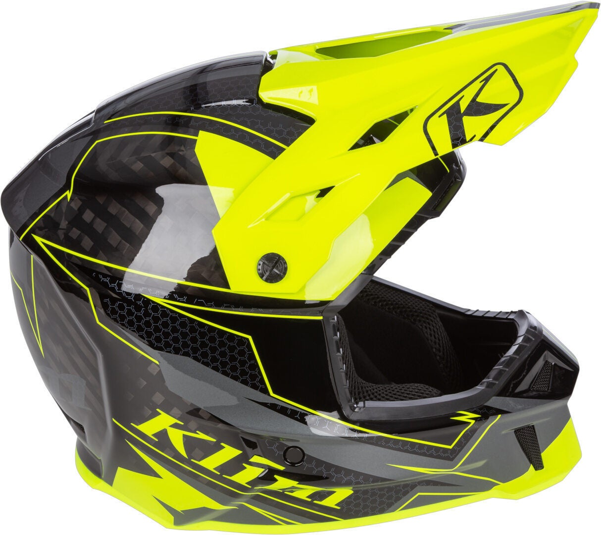 Klim F3 Carbon Velocity Hi-Vis Capacete Snowmobile XXL (62/63) Figura 7