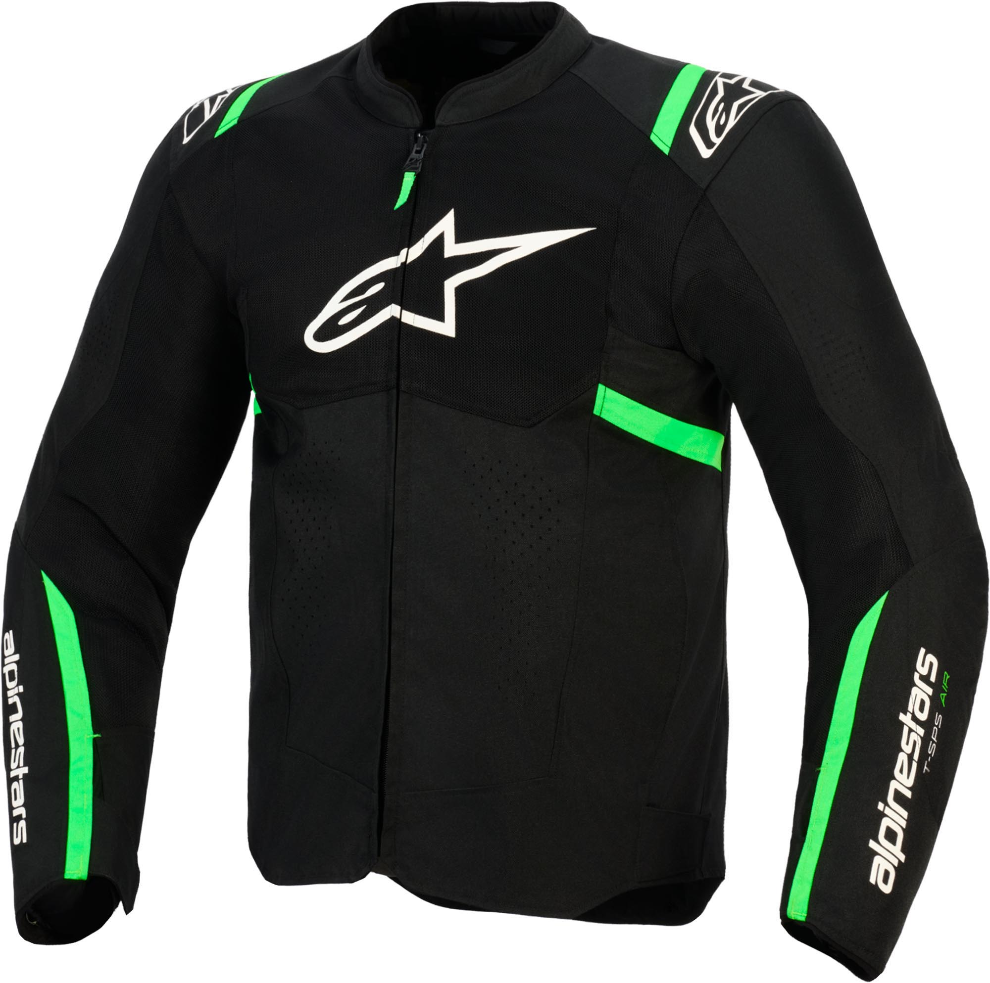 Alpinestars T-Sps Air V2 Blouson textile de moto noir/néon-vert M Figure 1