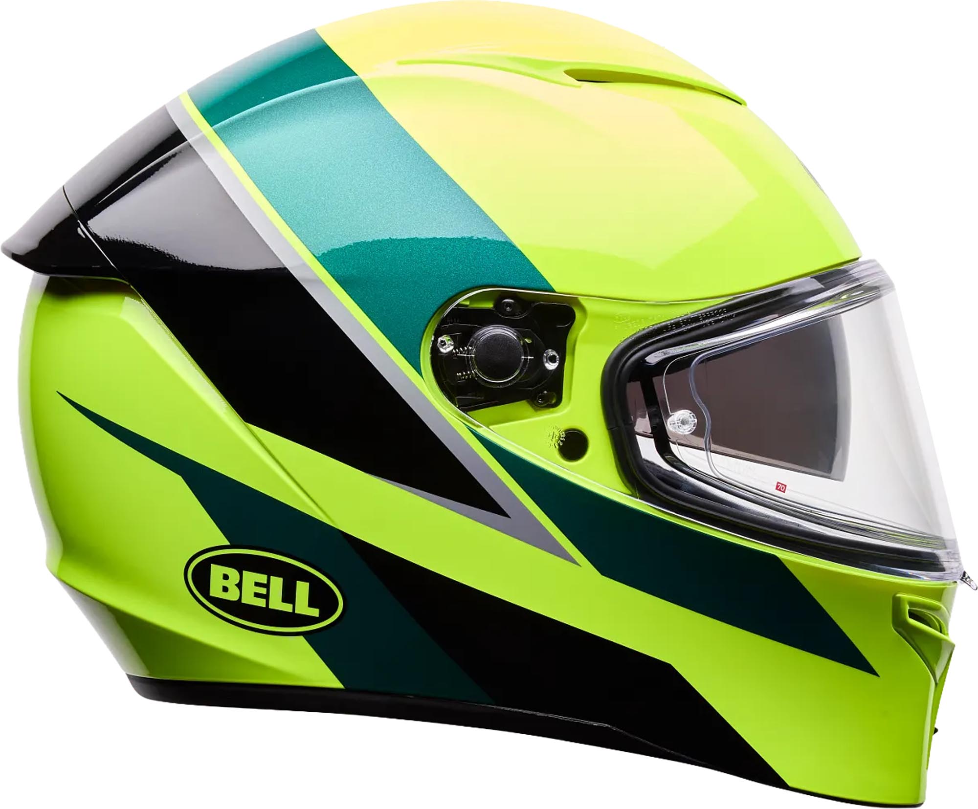 Bell Lithium Flip Hjelm gul L (59/60) Figur 2
