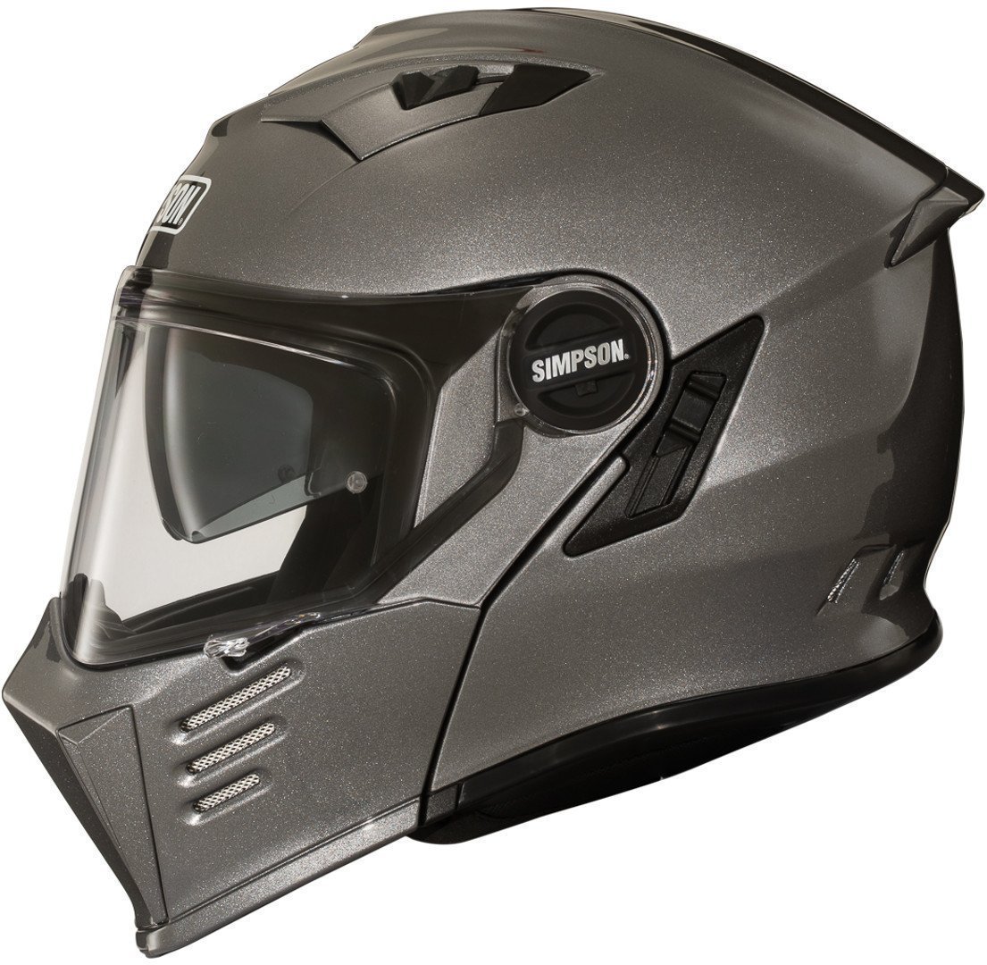 Simpson Darksome Solid 06 Kypärä harmaa M (58) Kuva 1