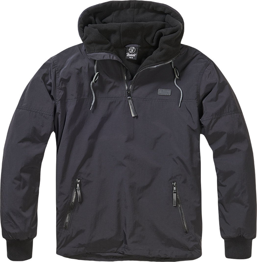 Brandit Men's Black Luke Windbreaker Jacket