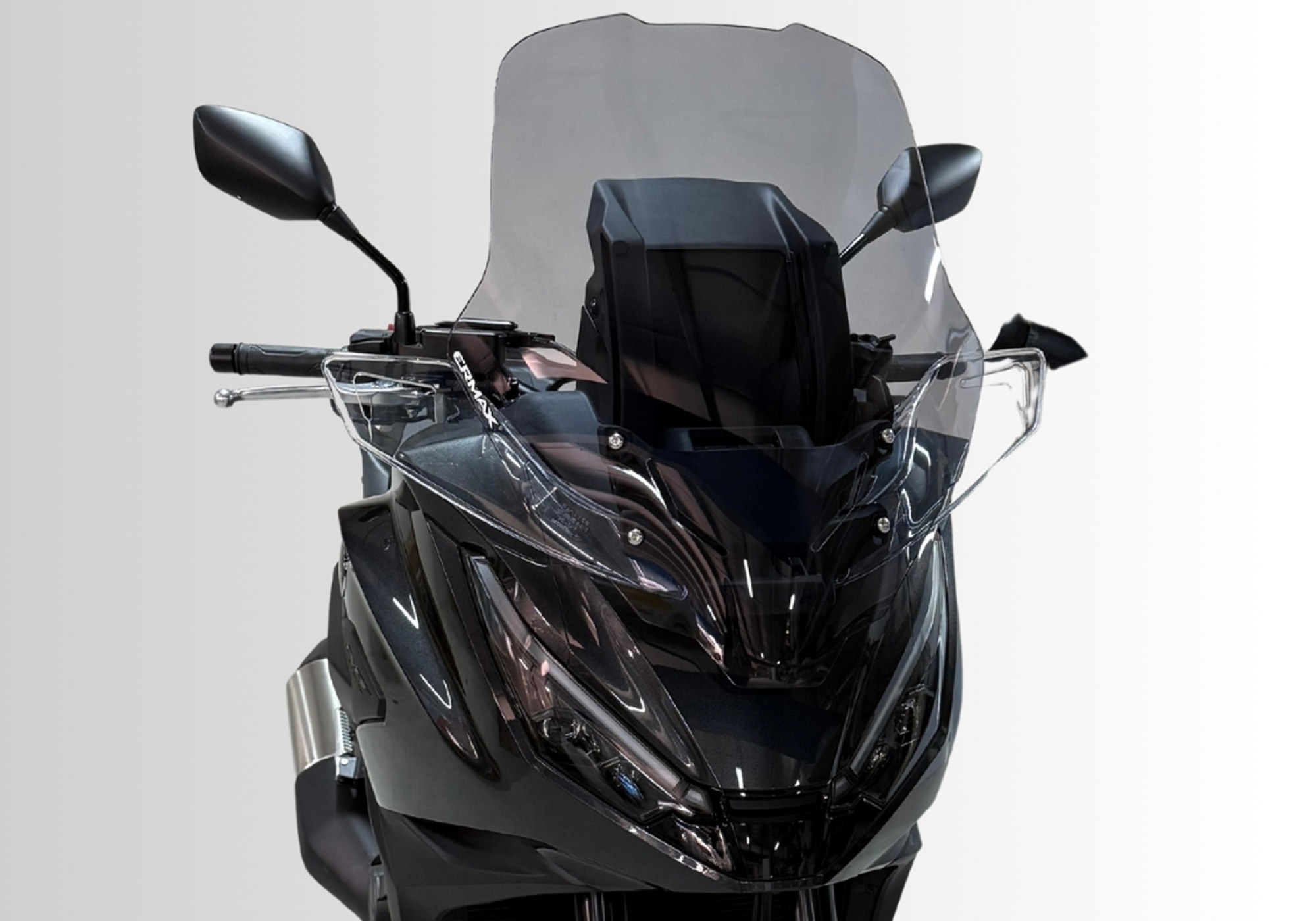 ERMAX vindruta akrylglas (PMMA) Figur 1