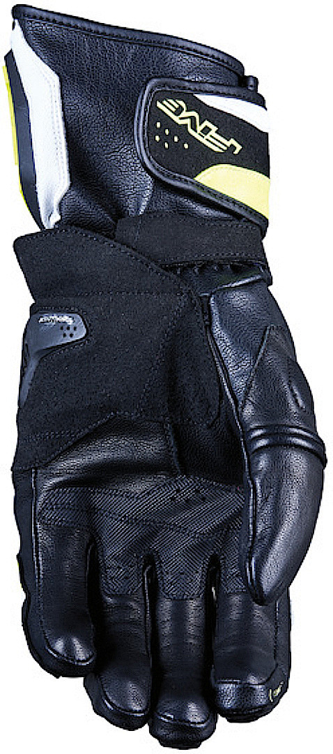 Five RFX4 EVO Mănuși de motocicletă Negru/Alb/Galben-Neon S Figura 2