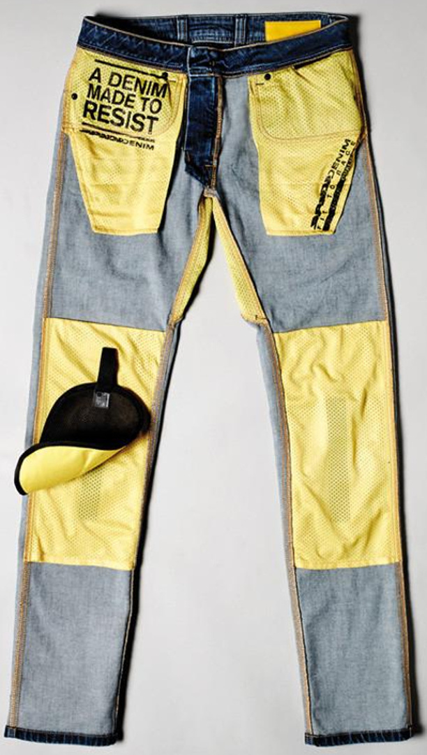 Spidi Denim Qualifier Slim Fit Motorcykel Jeans Sort 33 Figur 3
