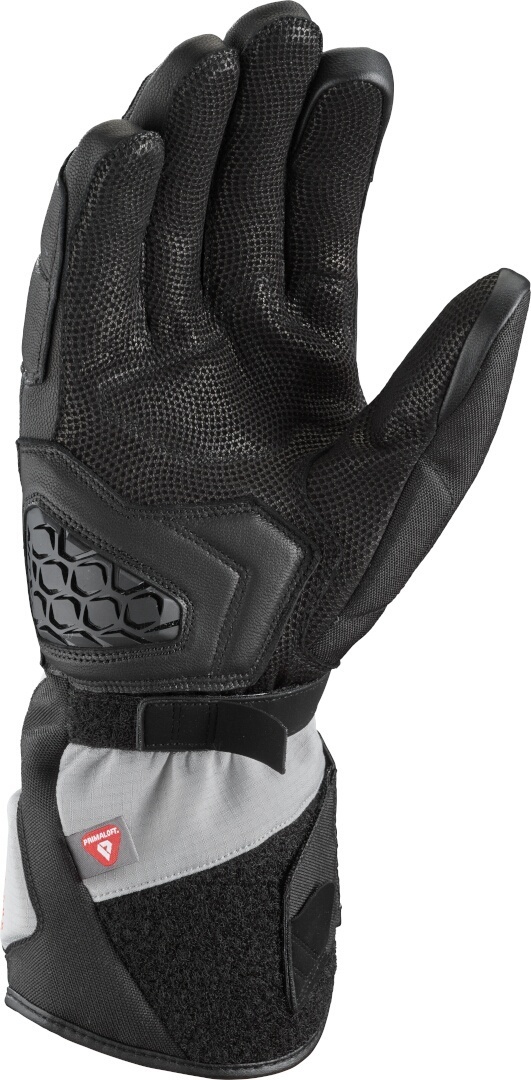 Ixon MS Drakkar Gants de moto imperméables Noir/Gris/Rouge M Figure 2