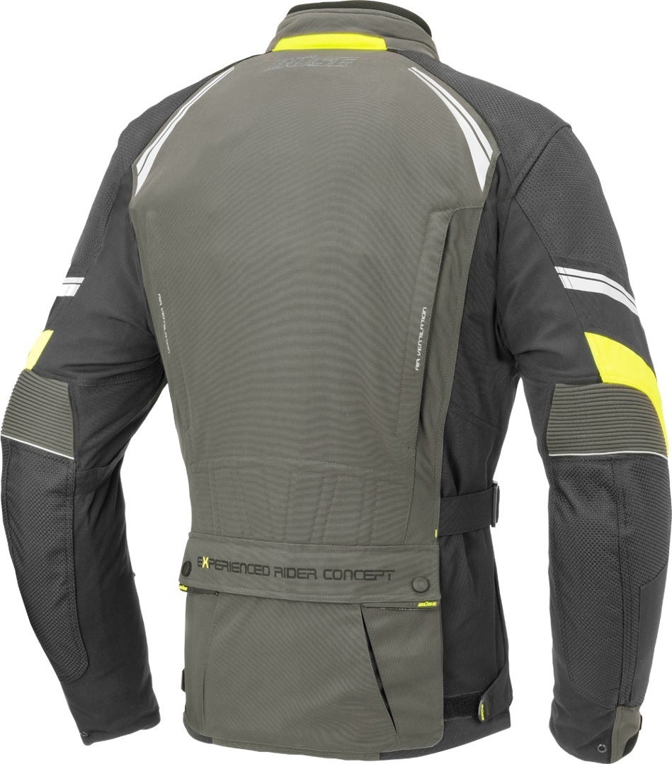 Büse Porto Motorcycle Textile Jacket black/white/neon-yellow 30 Figure 3
