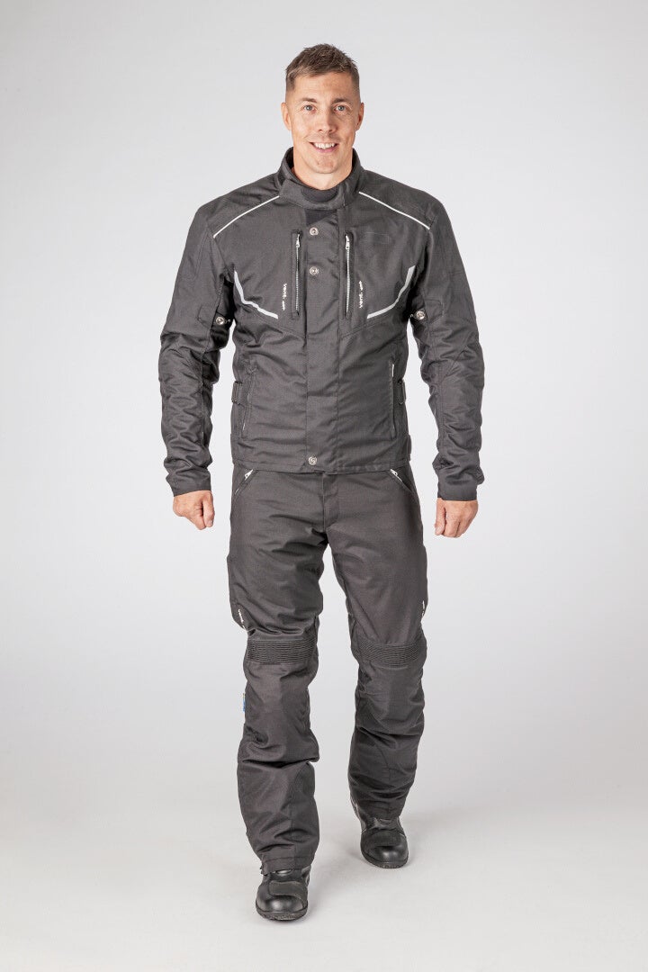 Lindstrands Halden waterproof Motorcycle Textile Jacket black 56 Figure 2