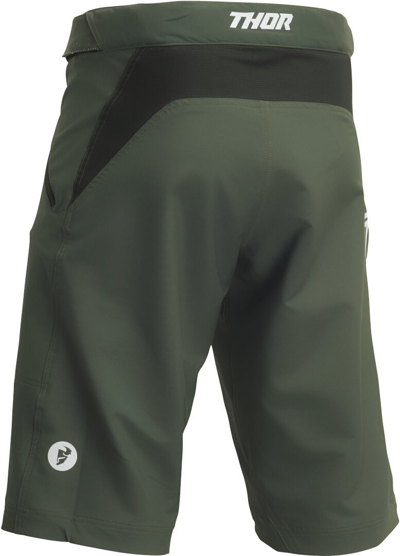 Thor Intense Assist Cykelshorts mørkegrøn 38 Figur 3