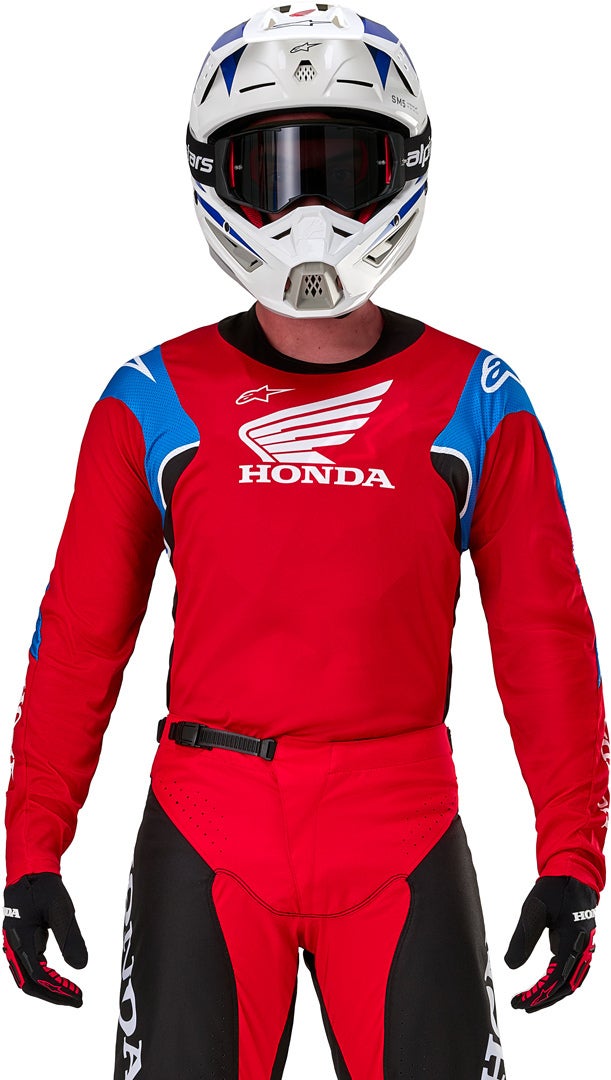 Alpinestars Honda Racer Iconic Motokrosový dres červená/bílá/černá M Obrázek 5