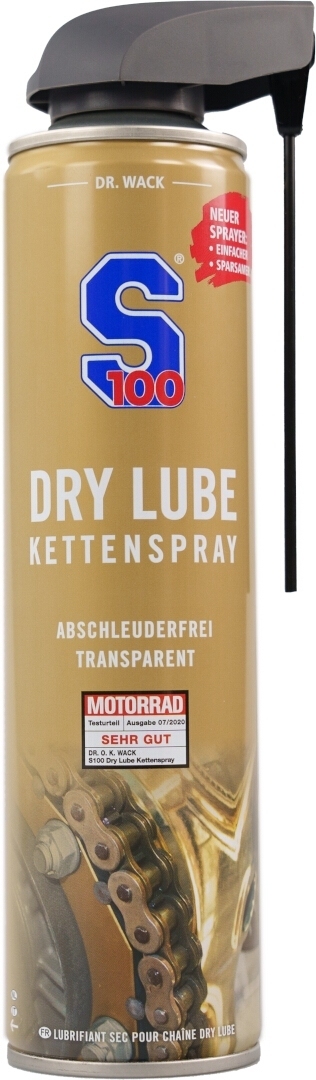 S100 Dry Lube 2025 Kedjespray 400 ml Figur 1