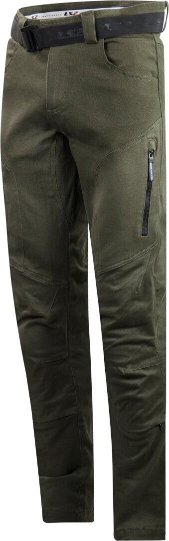 LS2 Straight Motorrad Textilhose oliv L Abbildung 1