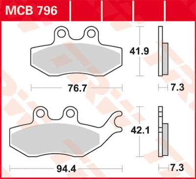 TRW Lucas MCB796 Figur 1